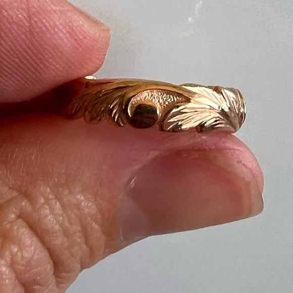 14KT Rose Gold Ring Maui Divers Jewelry